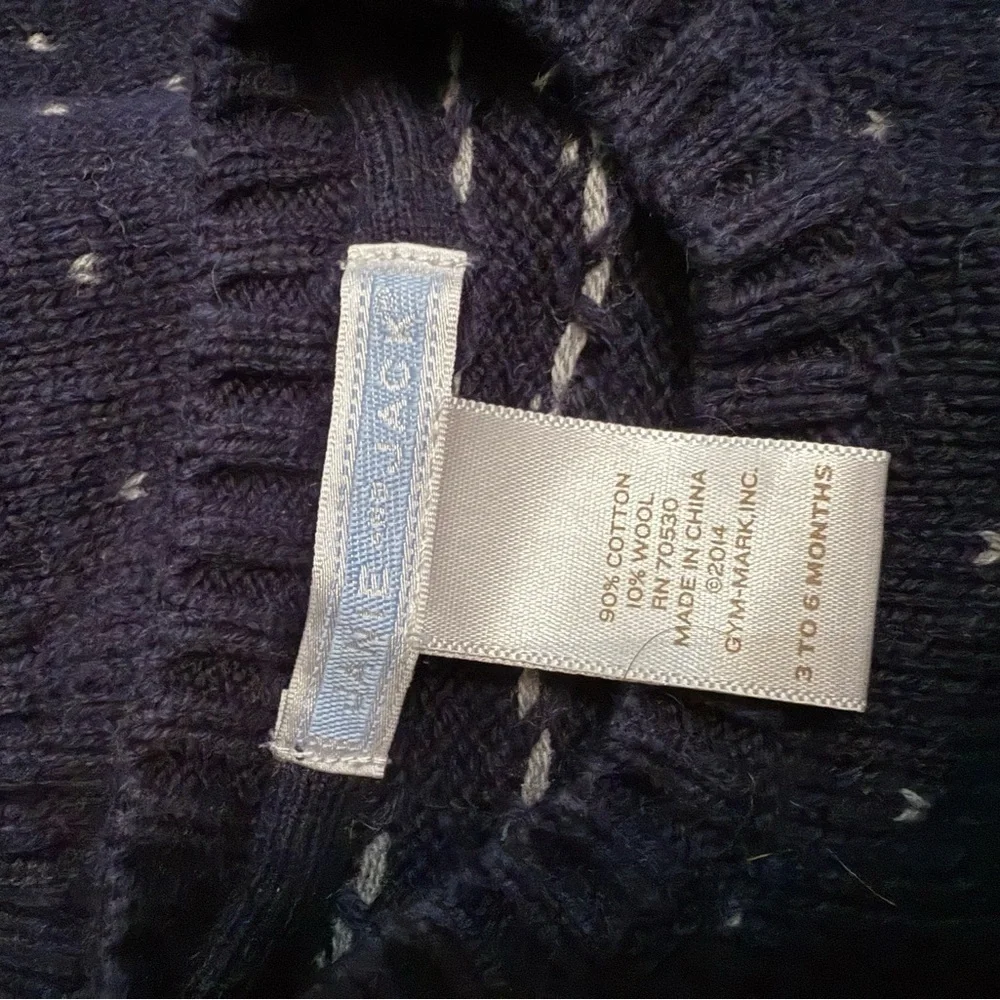 Janie and Jack Wool Blend Sweater